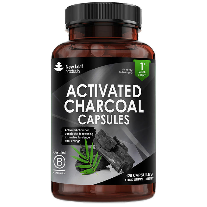New Leaf Charcoal 120 Capsules