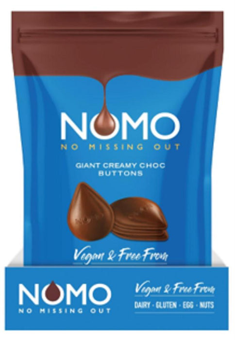 Nomo Giant Creamy Choc Buttons 110g