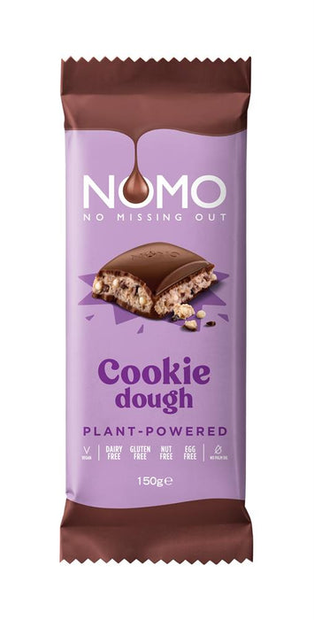 Nomo Cookie Dough Chocolate Bar 150g