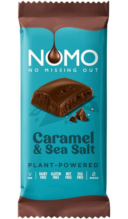 Nomo Caramel Sea Salt Chocolat 75g