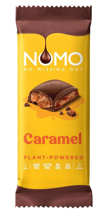 Nomo Caramel Chocolate Bar 120g