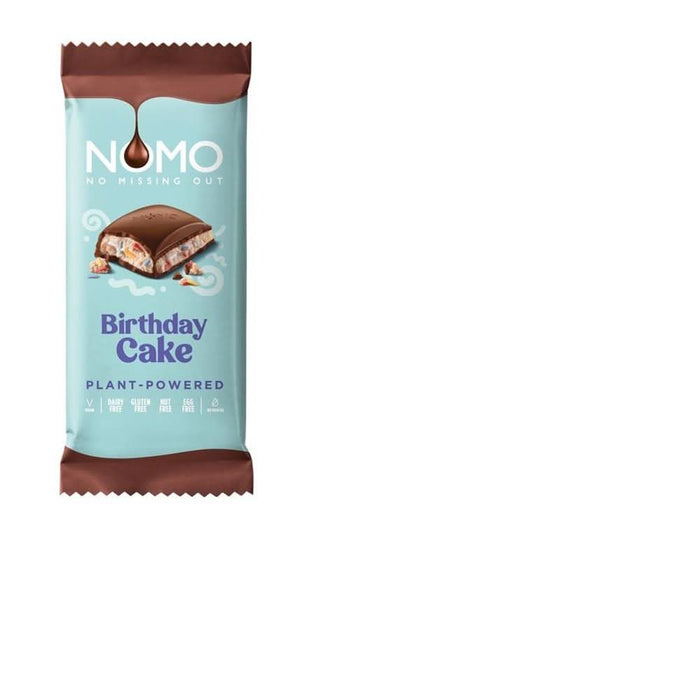 Nomo Birthday Cake Chocolate Bar 127g