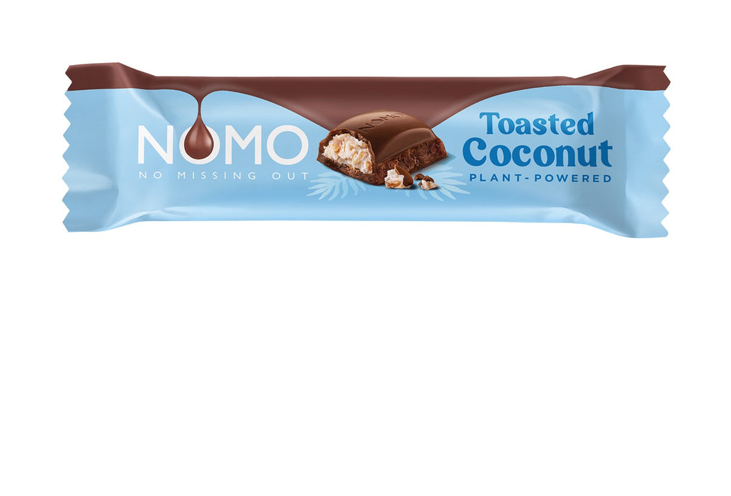 Nomo Toasted Coconut Choc Bar 38g