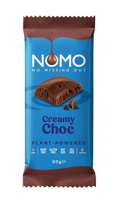 Nomo Creamy Milk Chocolate Bar 85g