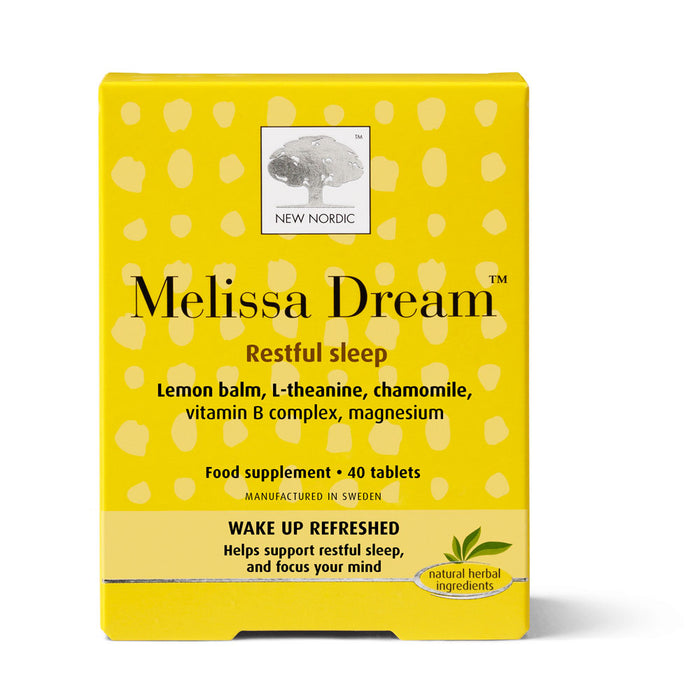 New Nordic Melissa Dream 40 Tablets