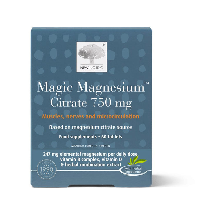 New Nordic Magnesium Citrate 60 Tablets