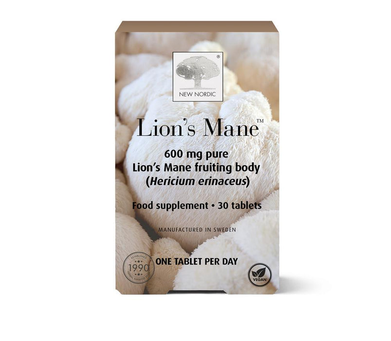 New Nordic Lion's Mane 30 Tablets