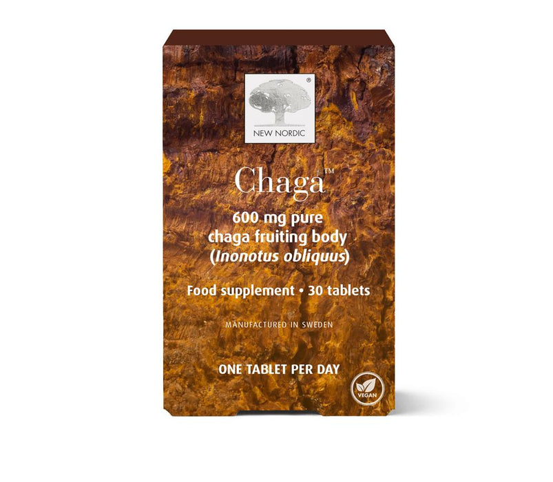 New Nordic Chaga Mushroom 30 Tablets