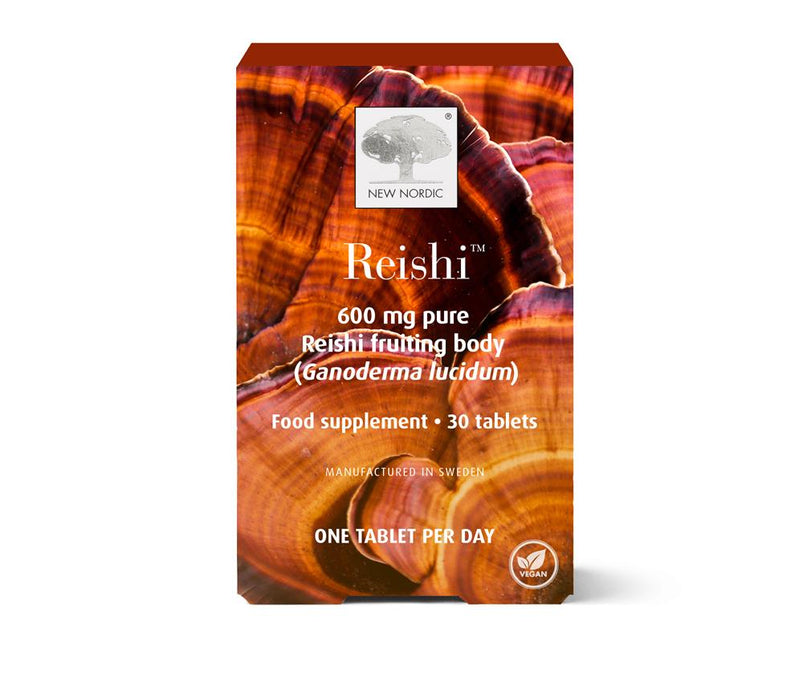 New Nordic Reishi Mushroom 30 Tablets
