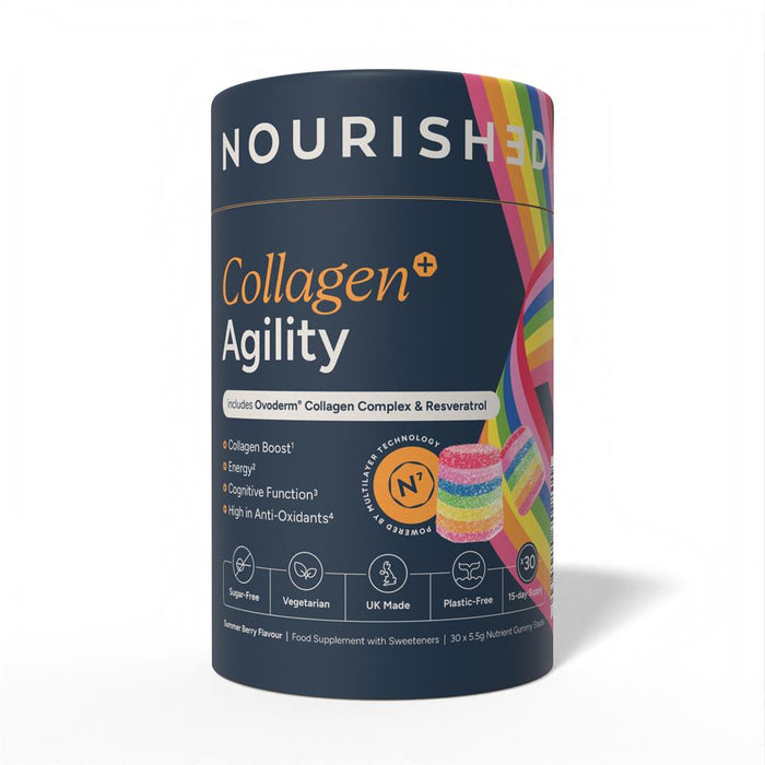 Nourished Collagen+ Agility Stacks 30 Gummies