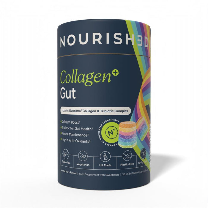 Nourished Collagen+ Gut Stacks 30 Gummies