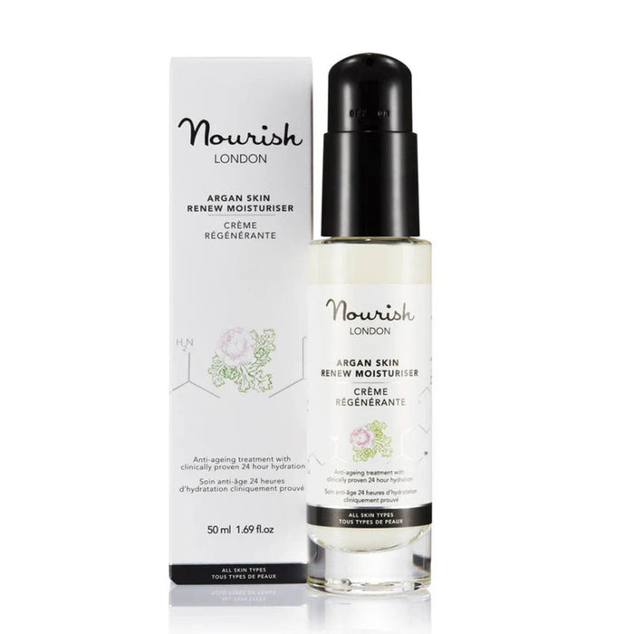 Nourish London Argan Renew Moisturiser 50ml