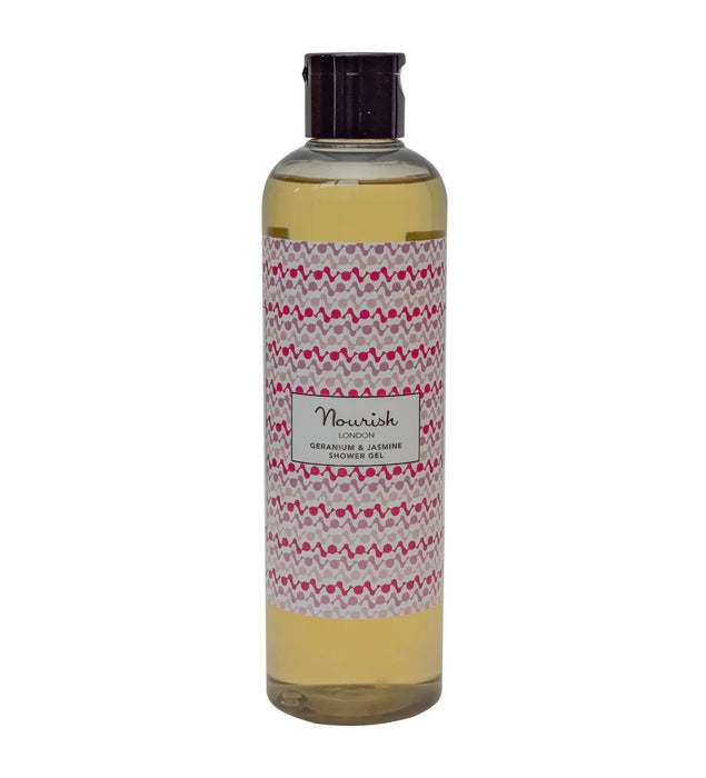 Nourish London Geranium Shower Gel 300ml