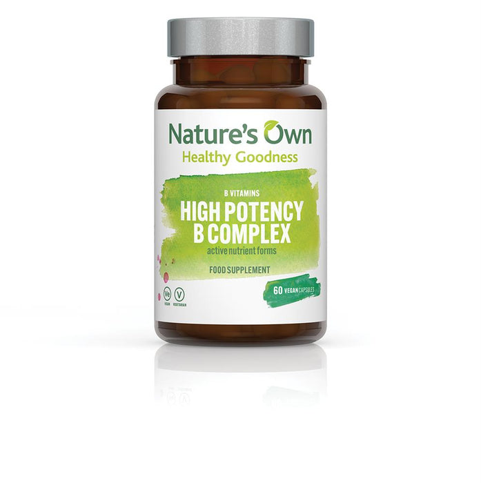 Natures Own High Potency B Complex 60 Capsules