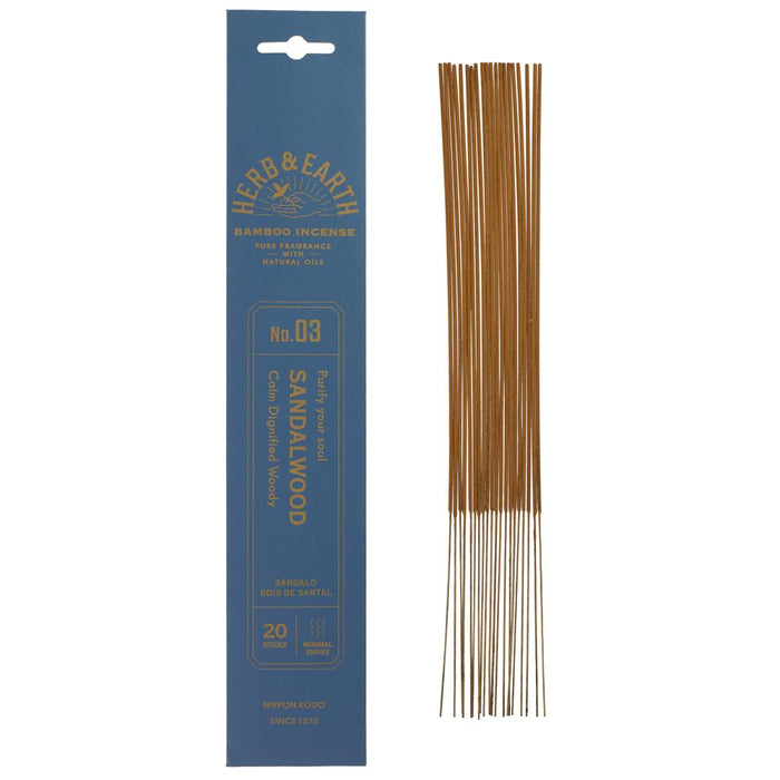 Nippon Kodo Incense Sandalwood 20 Sticks