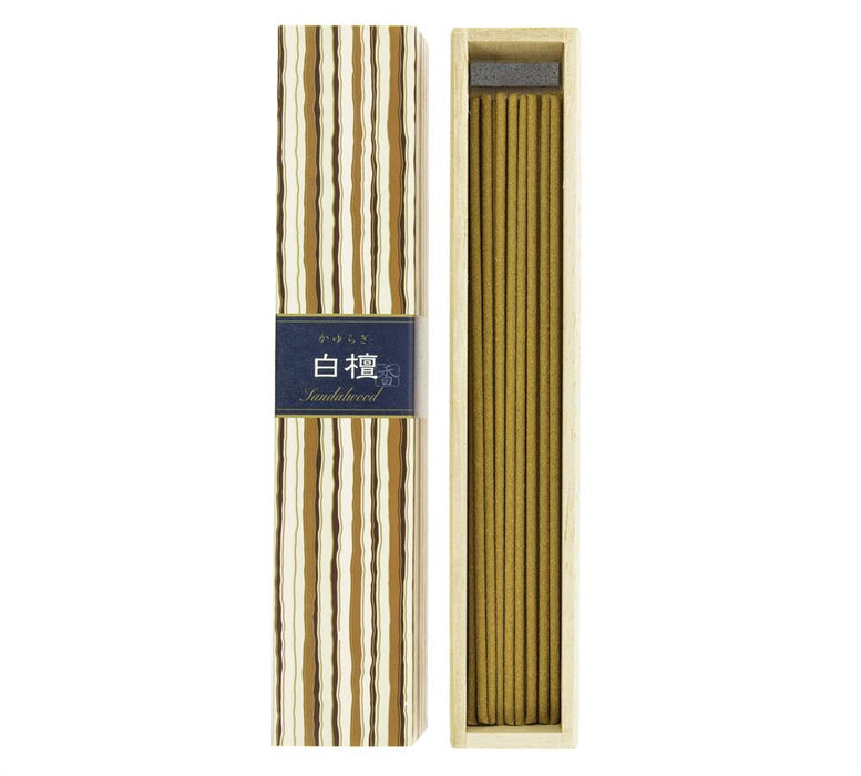 Nippon Kodo Kayuragi Incense Sandalwood 40 Sticks
