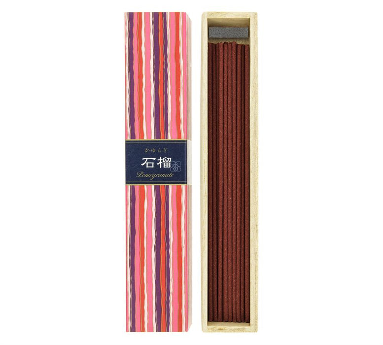 Nippon Kodo Kayuragi Incense Pomegranate 40 Sticks