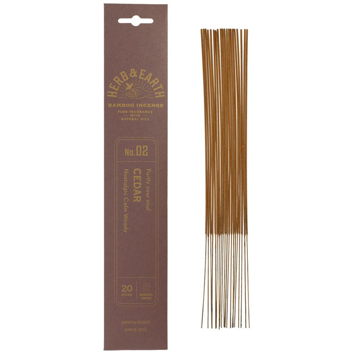 Nippon Kodo Incense Cedarwood 20 Sticks