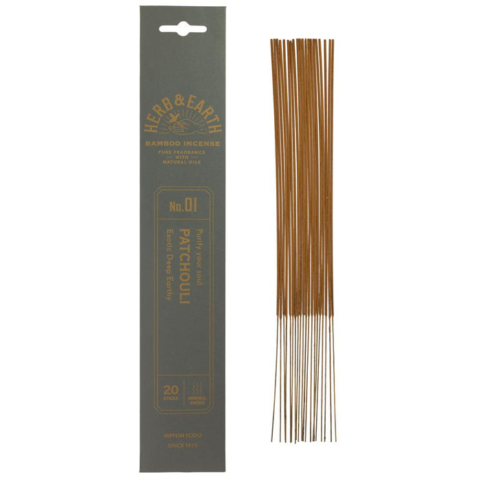 Nippon Kodo Incense Patchouli 20 Sticks