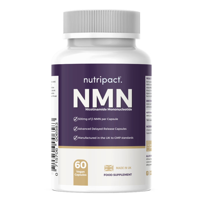 Nutripact NMN 500mg 60 Capsules