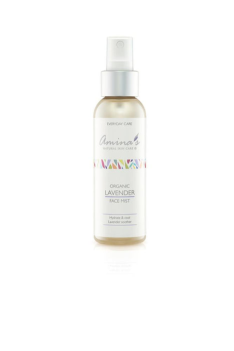 Amina's Natural Skincare Organic Lavender Face Mist 100ml