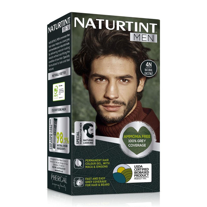Naturtint Men Hair Dye Natural Chestnut 170ml