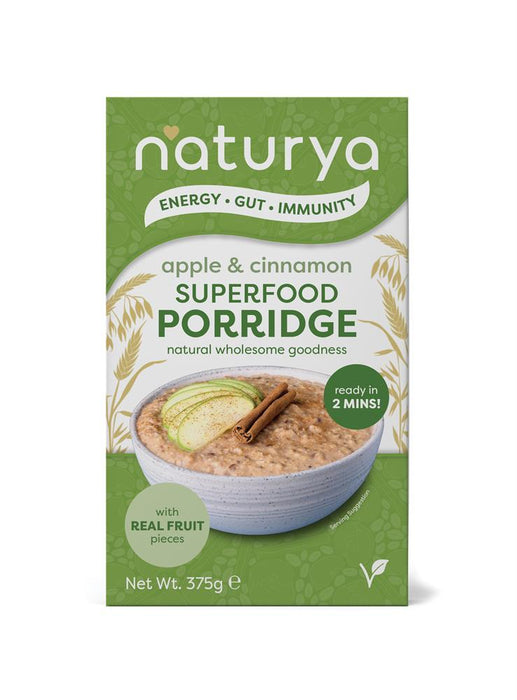 Naturya Superfood Apple & Cinnamon Porridge 375g
