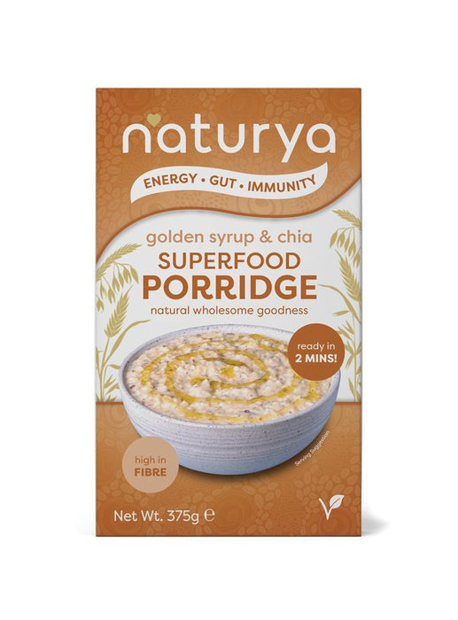 Naturya Superfood Golden Syrup & Chia Porridge 375g