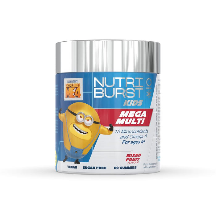 Nutriburst Kids Minions MegaMulti 60 Gummies