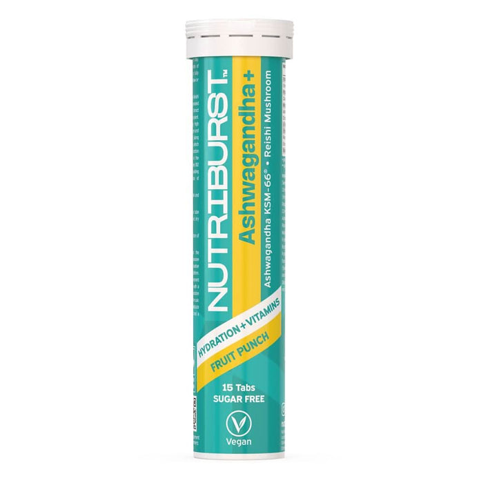 Nutriburst NB Ashwagandha + Effervescent 15 Tablets
