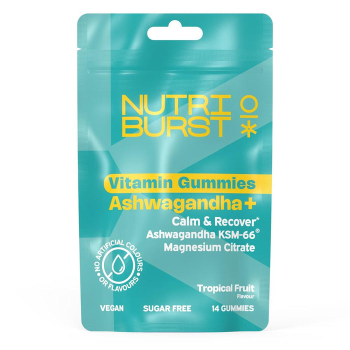 Nutriburst NB Ashwagandha + Pouch 14 Gummies
