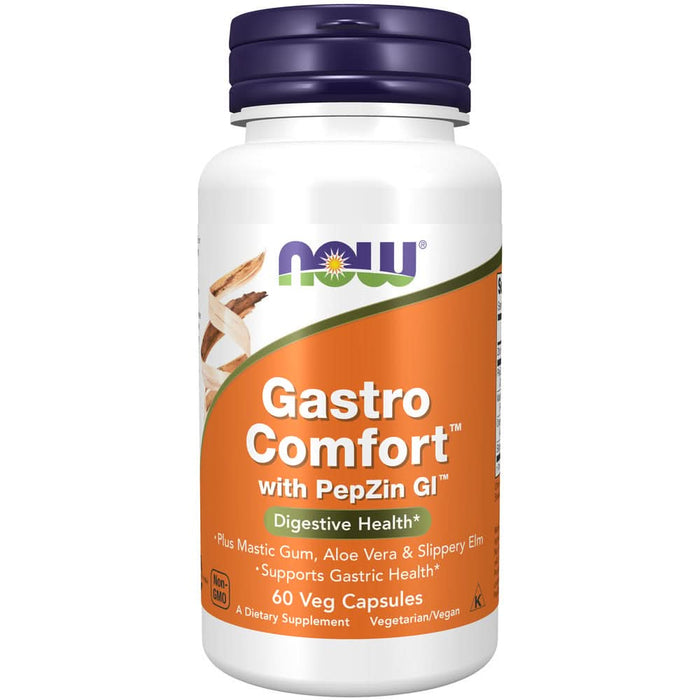 Now Foods Gastro Comfort with PepZin GI 60 Vegicaps