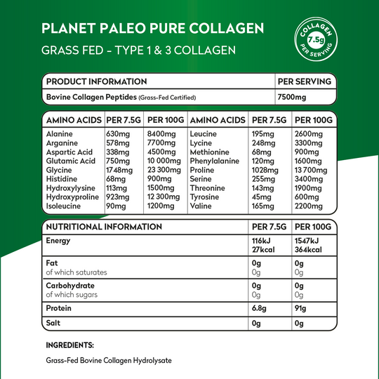 Planet Paleo Pure Collagen 255g