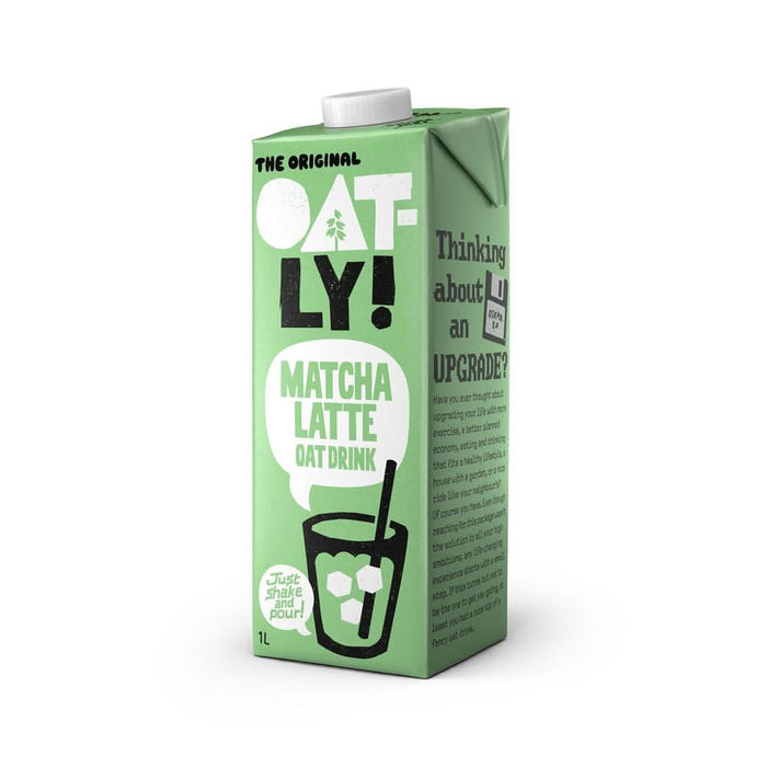 Oatly Oat Drink Matcha Latte 1L