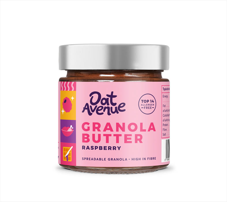 Oat Avenue Raspberry Granola Butter 180g
