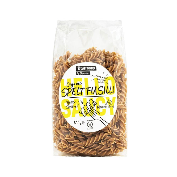 Realfoods by Organico Organic Spelt Fusilli 500g