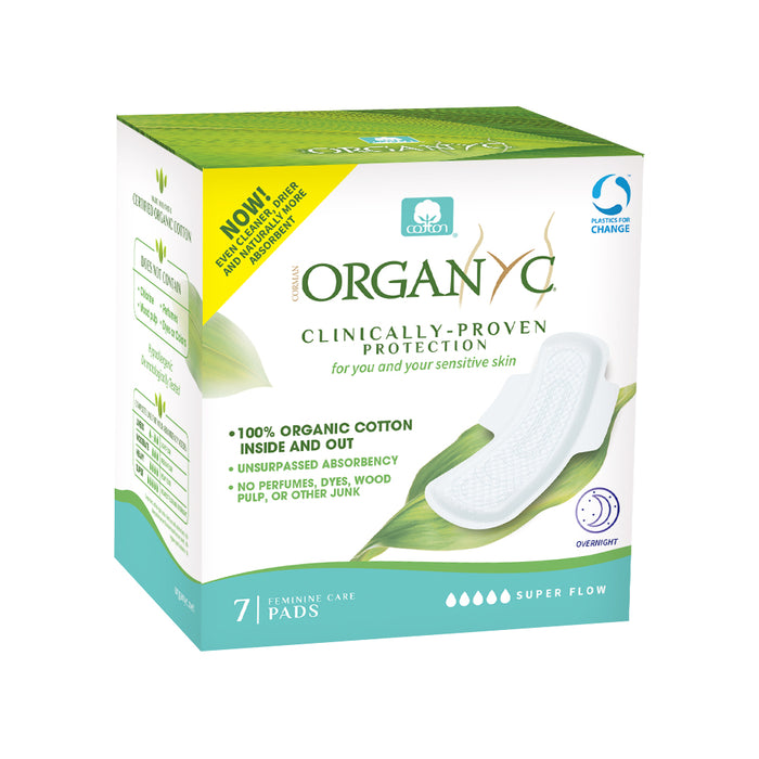 Organyc Overnight Pads 7 Pads