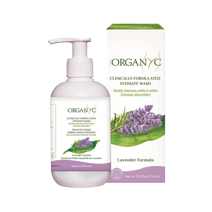 Organyc Intimate Wash Lavender 250ml
