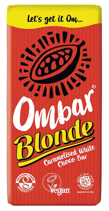 Ombar Blonde Choco Bar 70g