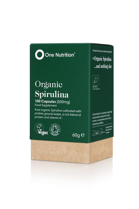 One Nutrition Spirulina 100 vegecaps (500mg)