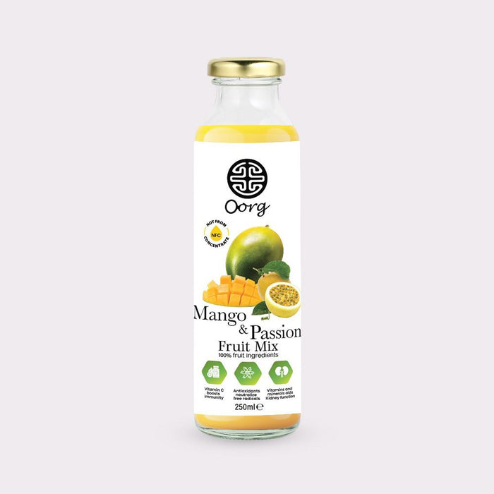 OORG Pure Mango and Passion Juice 250ml