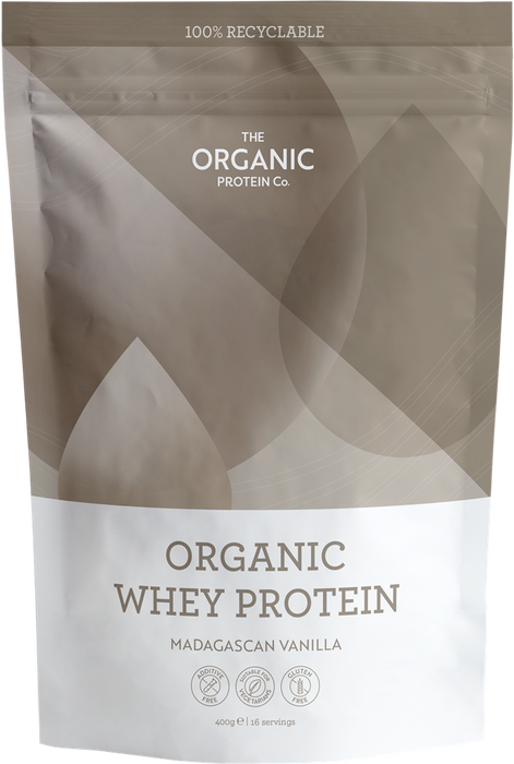 The Organic Protein Co Vanilla Organic Whey Protein 1.2KG