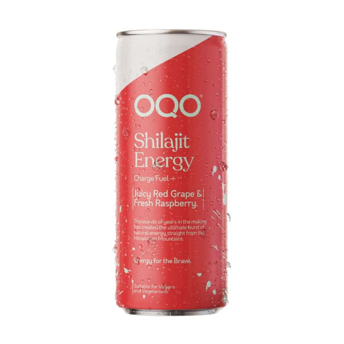 OQO Red grape & raspberry energy 250ml