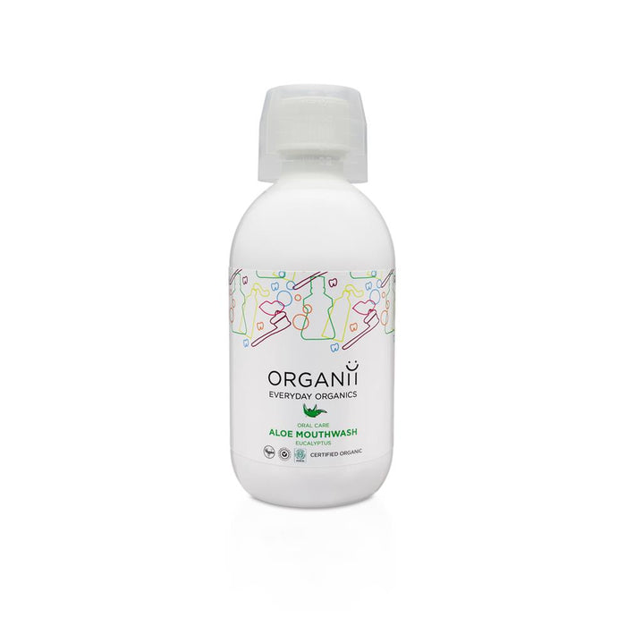Organii Aloe Vera & Eucalyptus Mouthwash 500ml