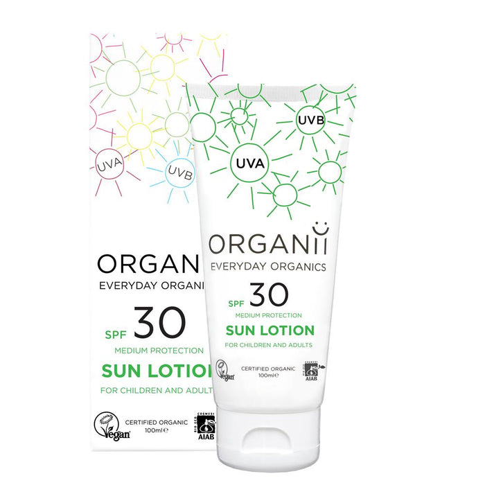 Organii SPF30 Sun Lotion 100ml