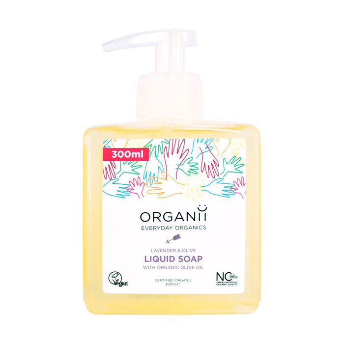 Organii Lavender & Olive Liquid Soap 300ml