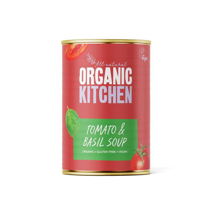 Organic Kitchen Organic Soup Tomato & Basil 400g
