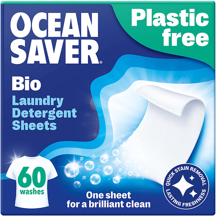 OceanSaver Bio Laundry Sheets 60 Pack