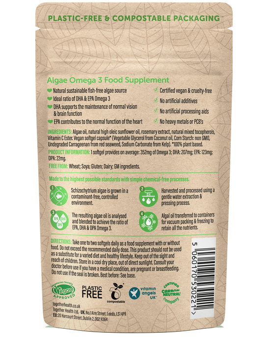 Together Health Algae Omega 3 30 Capsules