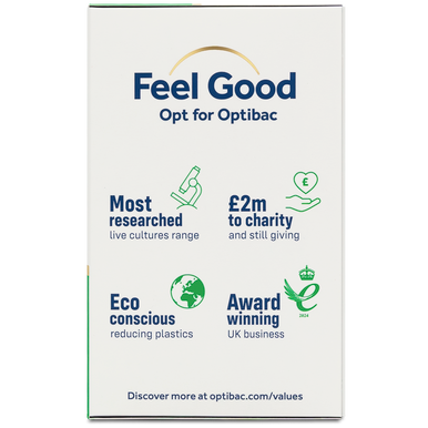 Optibac Bifidobacteria & Fibre 30 Sachets